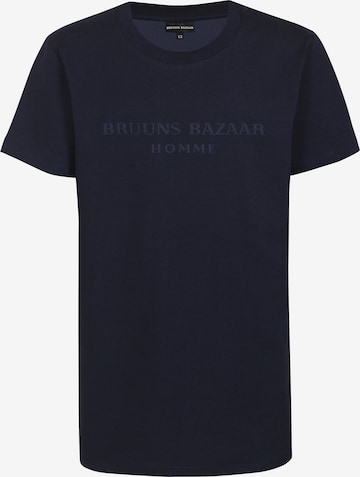 Bruuns Bazaar Kids Shirt in Blue: front