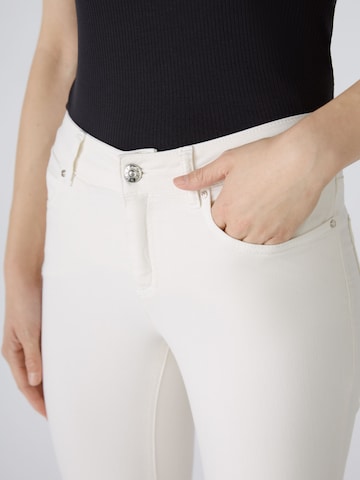 OUI Slim fit Pants 'BAXTOR' in White