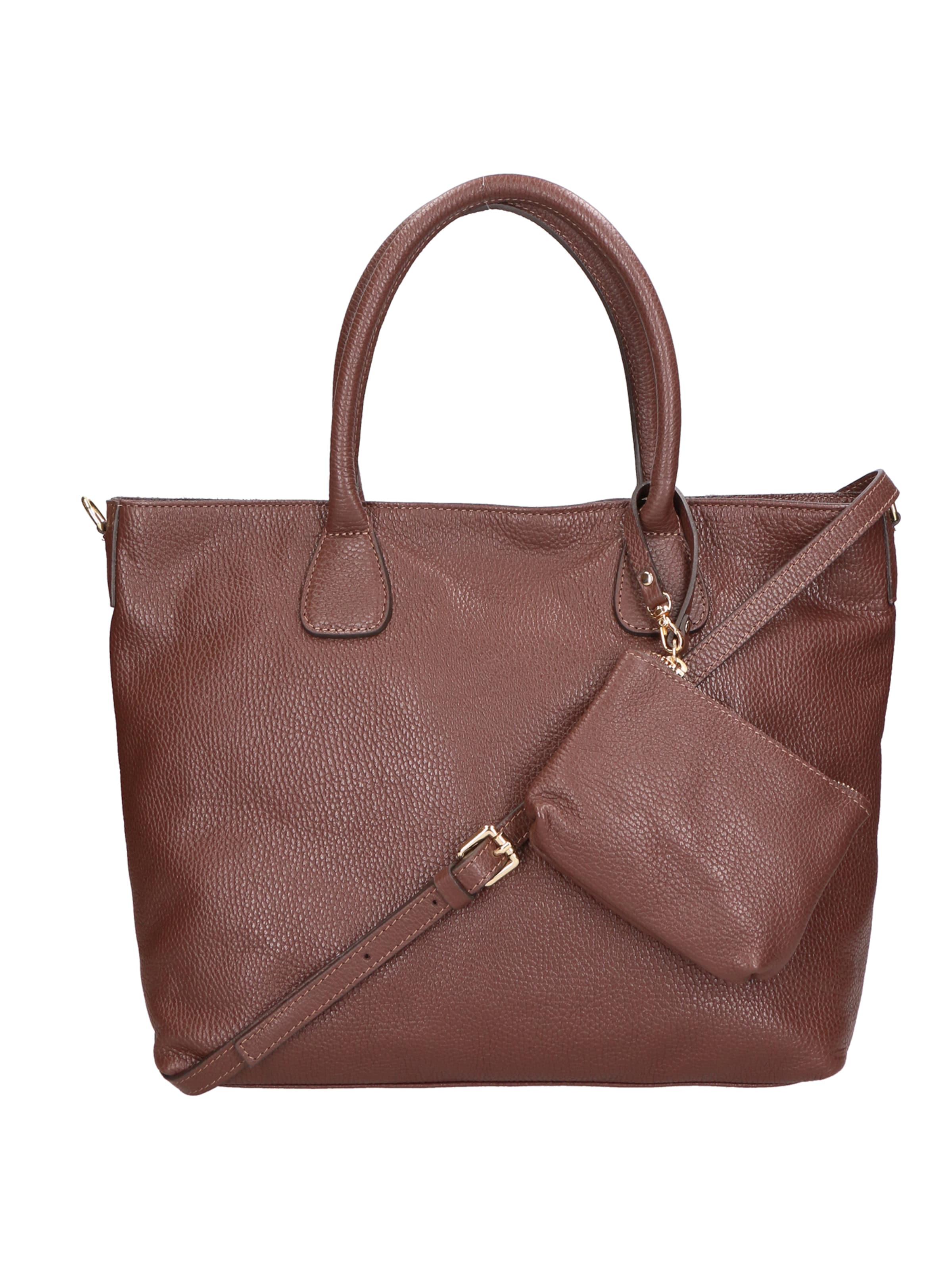 Gave Lux Handtas in Bruin: voorkant