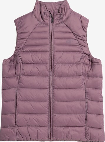 4F Vest in Pink: front