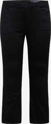 Noisy May Curve Flared Jeans 'Sallie' in Black: front