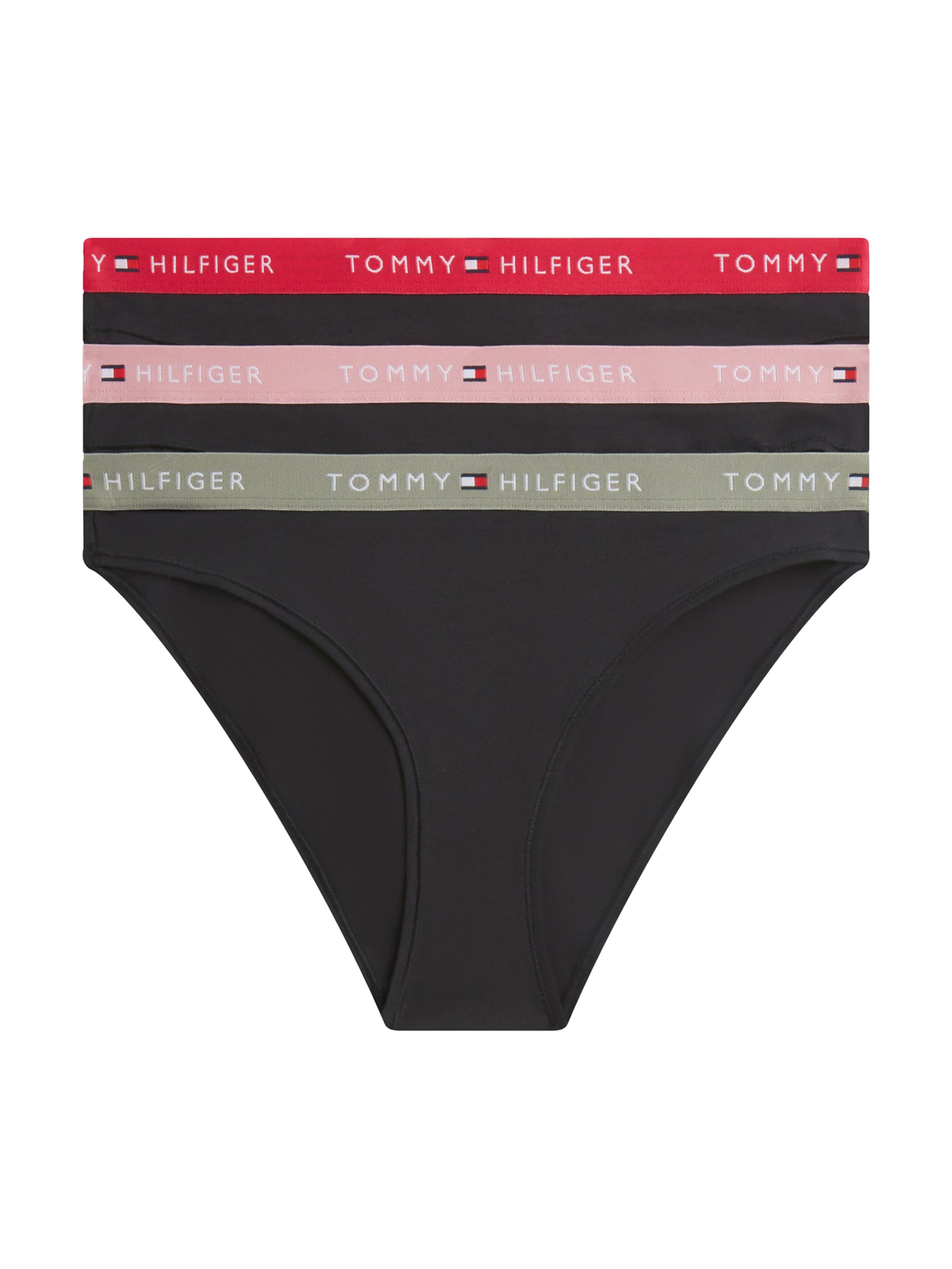 Tommy Hilfiger Underwear Слип 'Essential' в черно: отпред