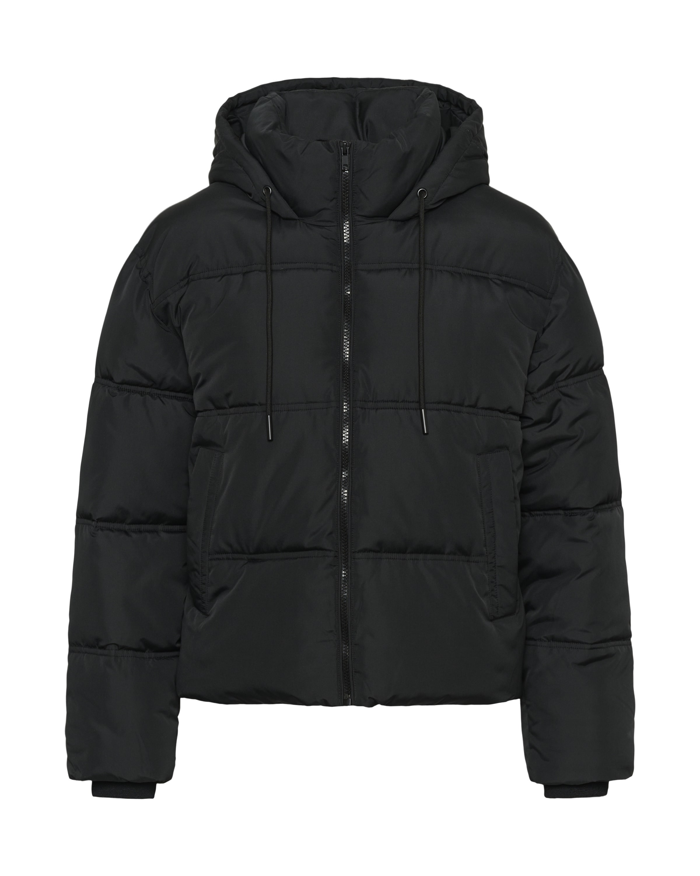 SAINT TROPEZ Overgangsjakke i sort: forside