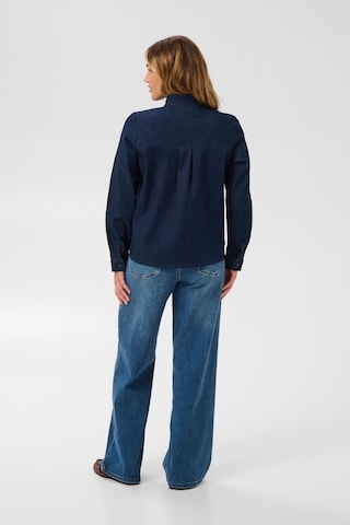 Kaffe Shirt in Blue