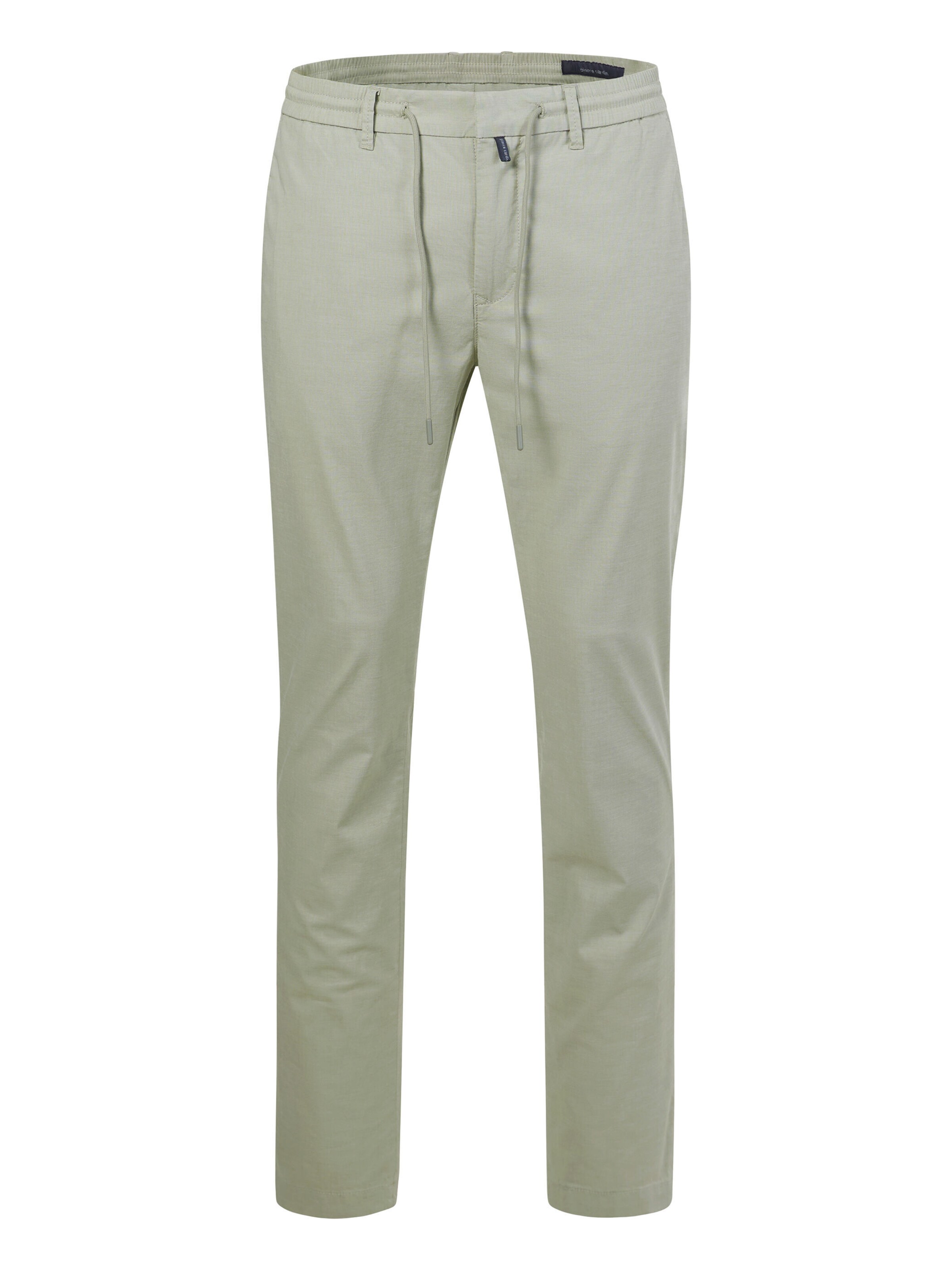 PIERRE CARDIN Chino trousers in Green: front