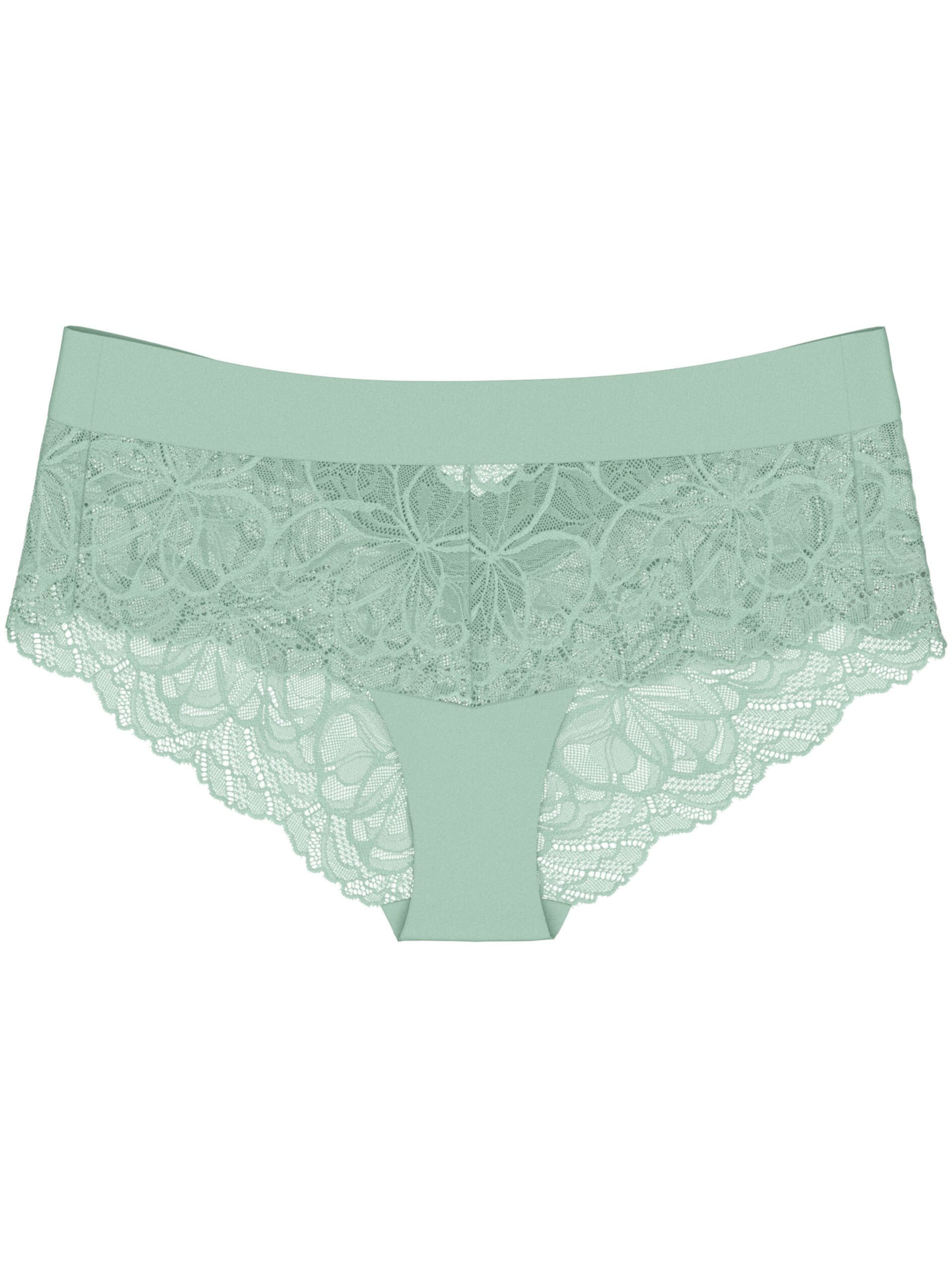 TRIUMPH Broekje 'Red Label Body Make-Up Illusion Lace' in Groen: voorkant