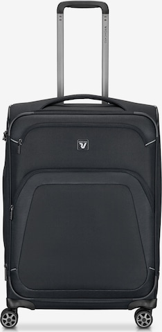 Roncato Trolley 'Gateway' in Schwarz: Vorderseite