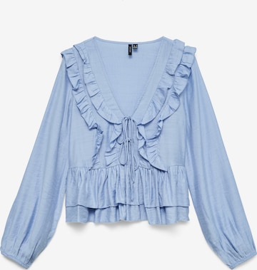 VERO MODA Bluza 'VMZOEY' | modra barva: sprednja stran