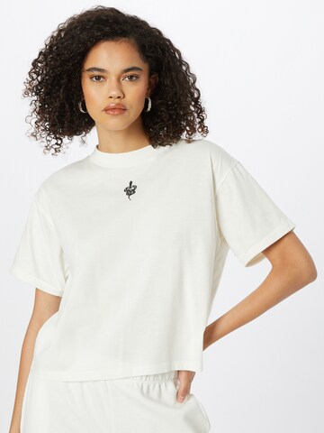 ABOUT YOU x INNA Koszulka 'Selina' w kolorze biały: przód