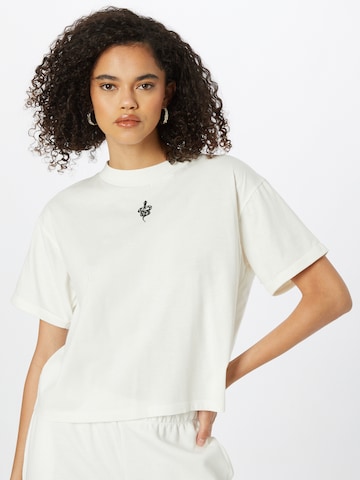 T-shirt 'Selina' ABOUT YOU x INNA en blanc : devant