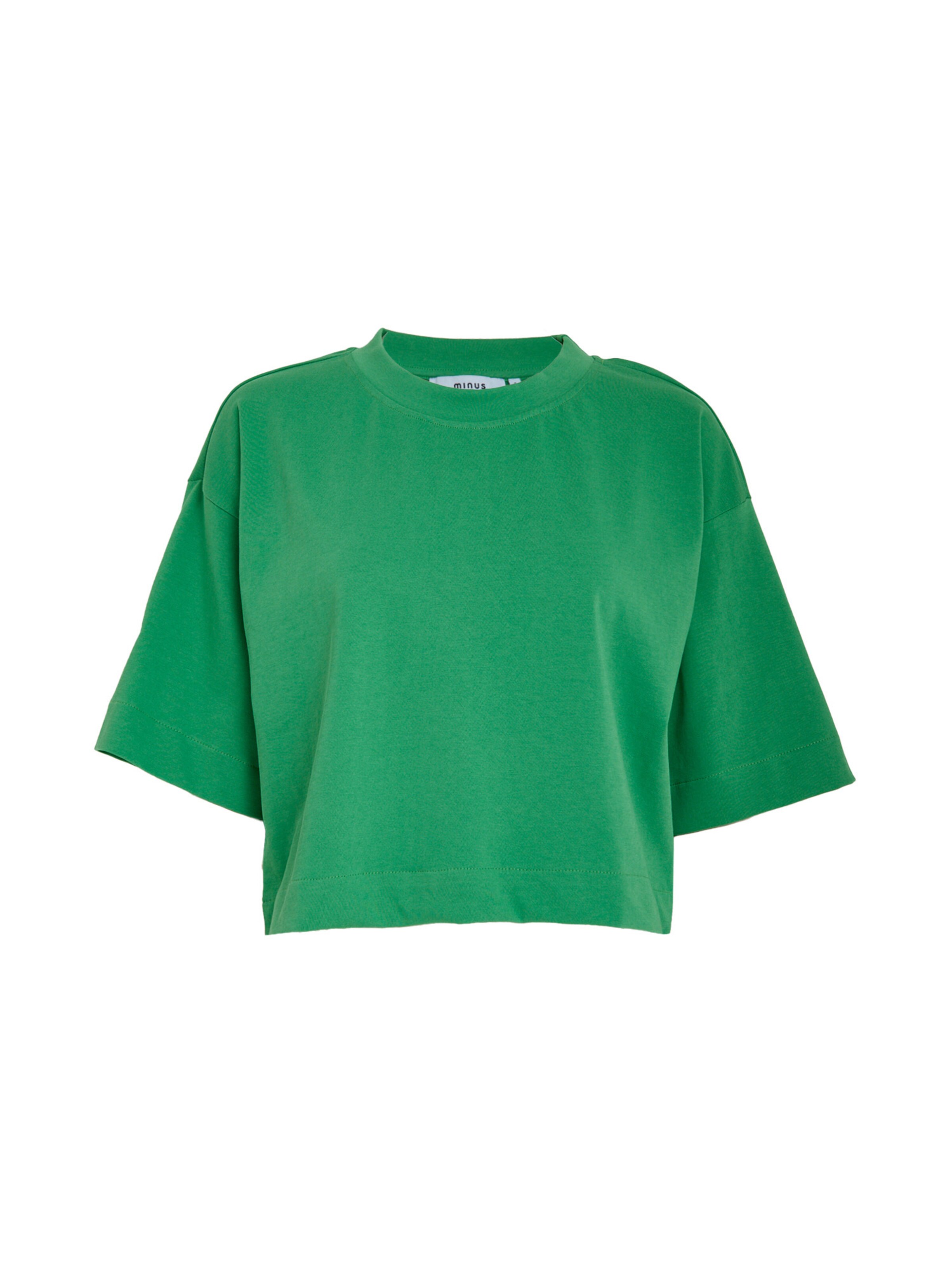 minus - Camiseta 'Gamma' en verde: frente