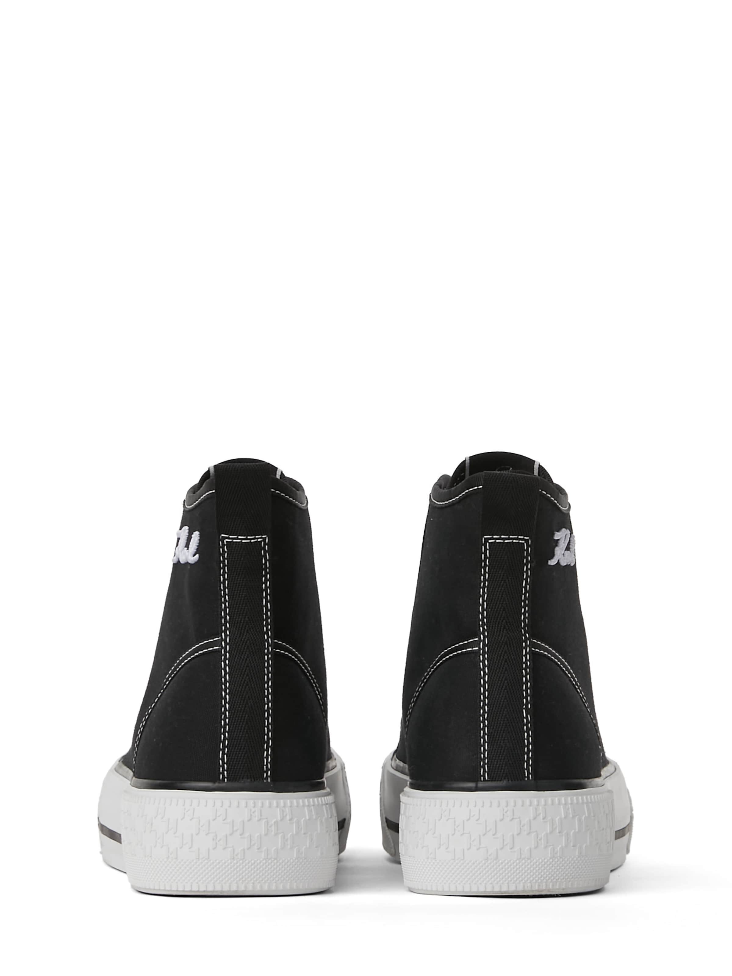 Karl Lagerfeld Кроссовки на платформе 'Kampus Max III' в Черный