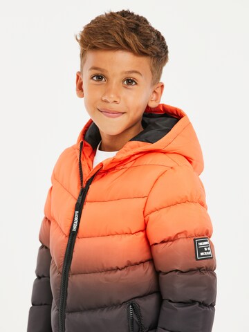 Veste d’hiver 'Ombre' Threadboys en orange