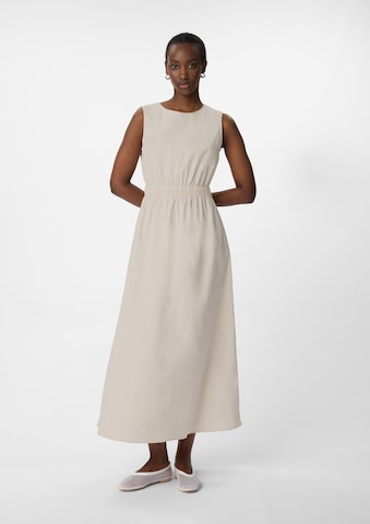 comma casual identity Kleid in Beige: Vorderseite