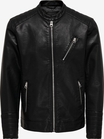 Only & Sons Between-Season Jacket 'Michael' in Black: front