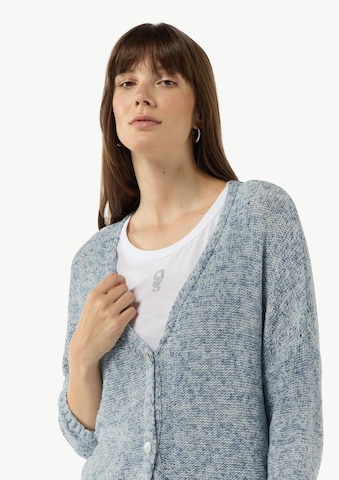 Cardigan comma casual identity en bleu