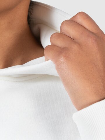 Smilodox Sweatshirt 'Jacey' in Weiß