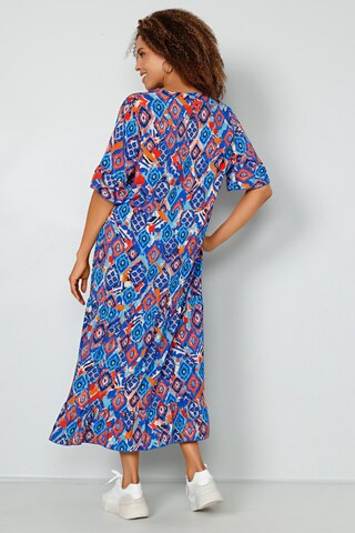 MIAMODA Dress in Blue