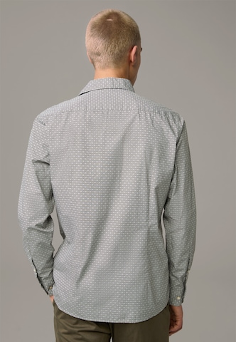 STRELLSON Regular fit Button Up Shirt 'Stan' in Grey