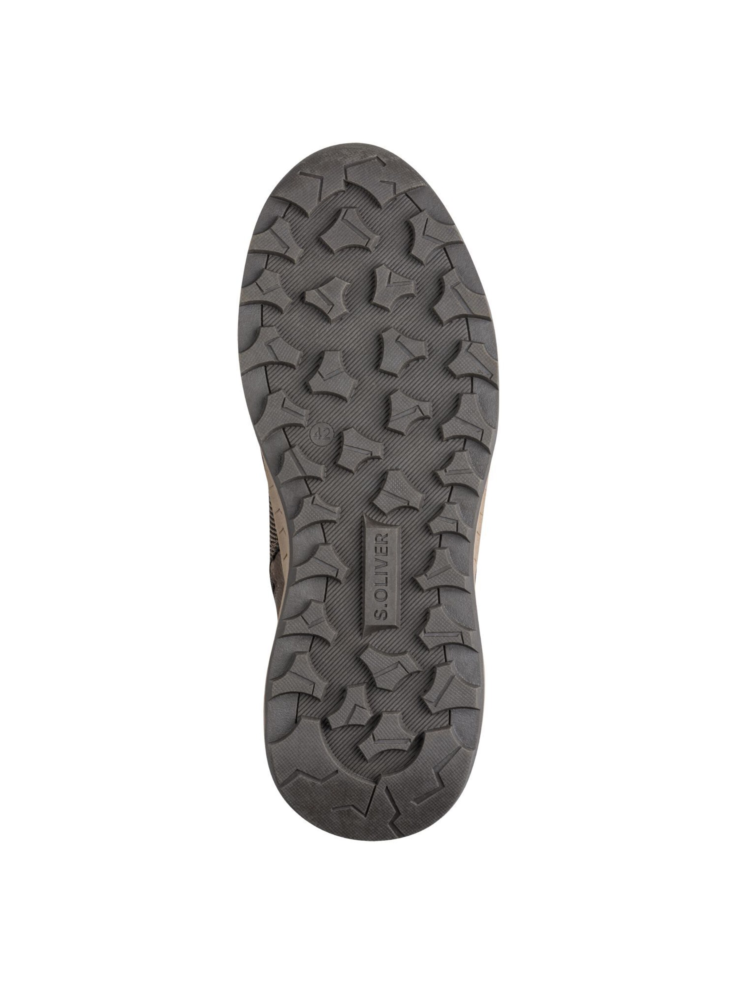 Stivale stringato di s.Oliver in beige