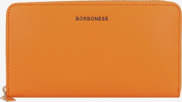 Borbonese Portemonnee in Oranje: voorkant