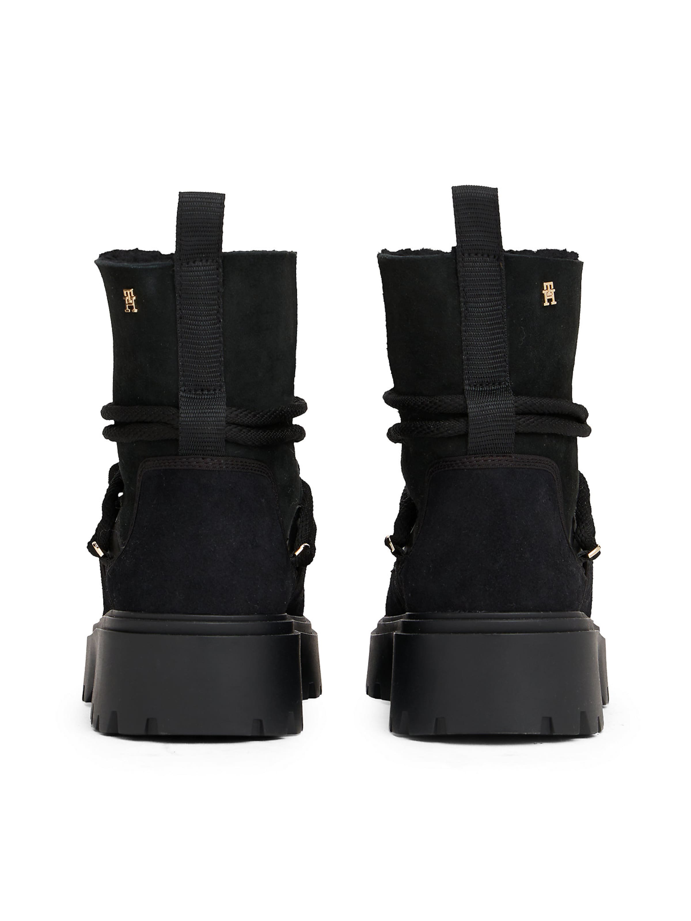 Bocanci de zăpadă de la TOMMY HILFIGER pe negru