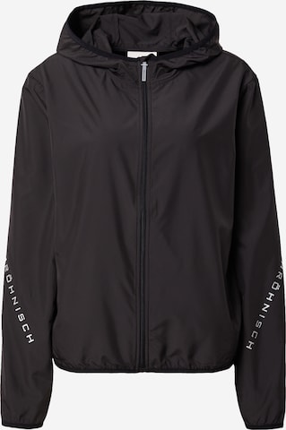 Veste de sport Röhnisch en noir : devant