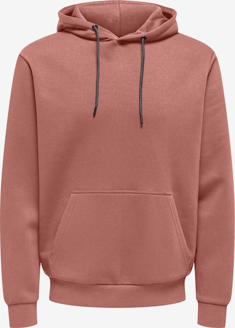 Only & Sons Sweatshirt 'Ceres' in Rot: Vorderseite