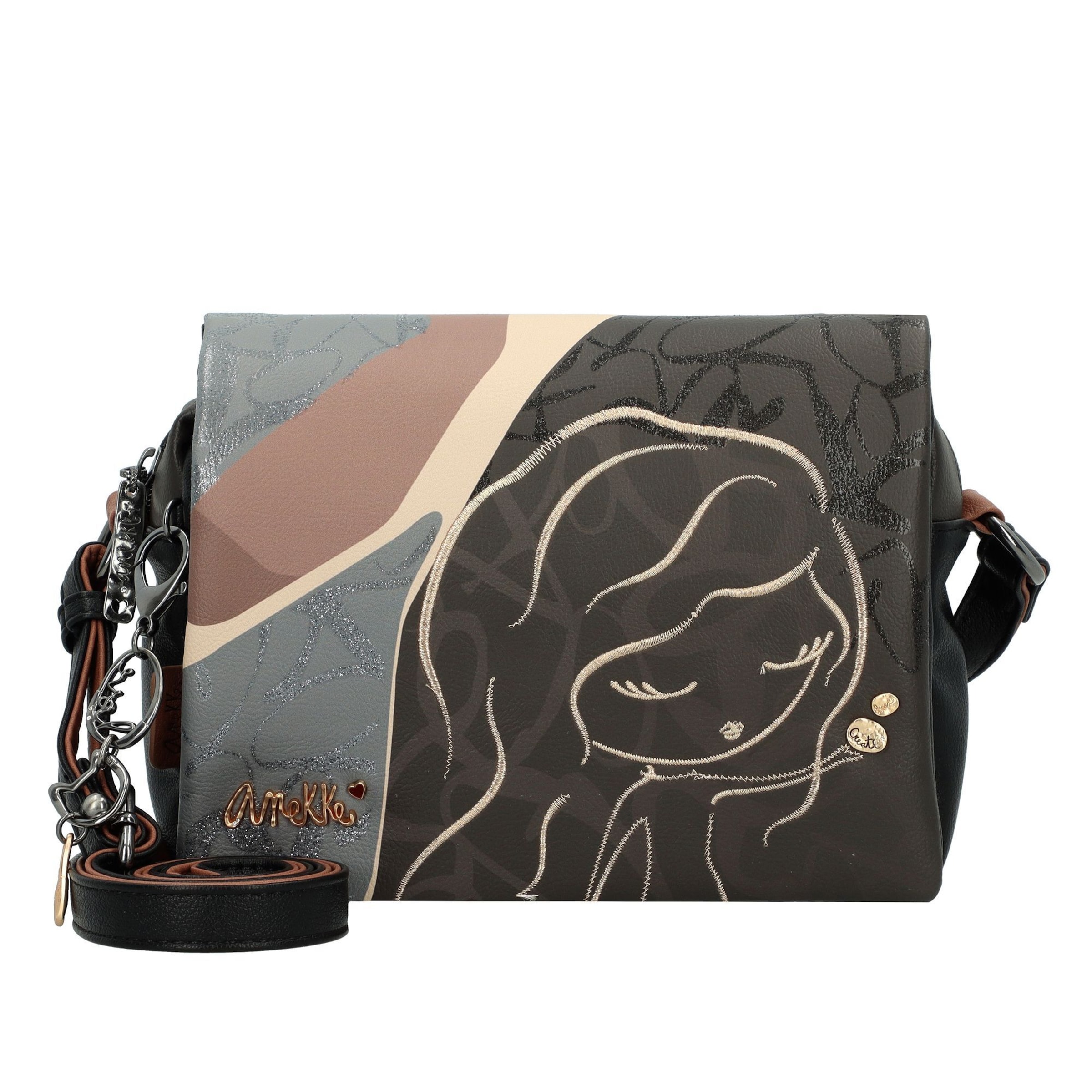 Anekke Crossbody bag 'Heartbeat' in Mixed colours: front