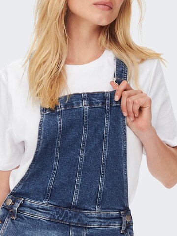 ONLY Slim fit Dungarees 'Percy' in Blue