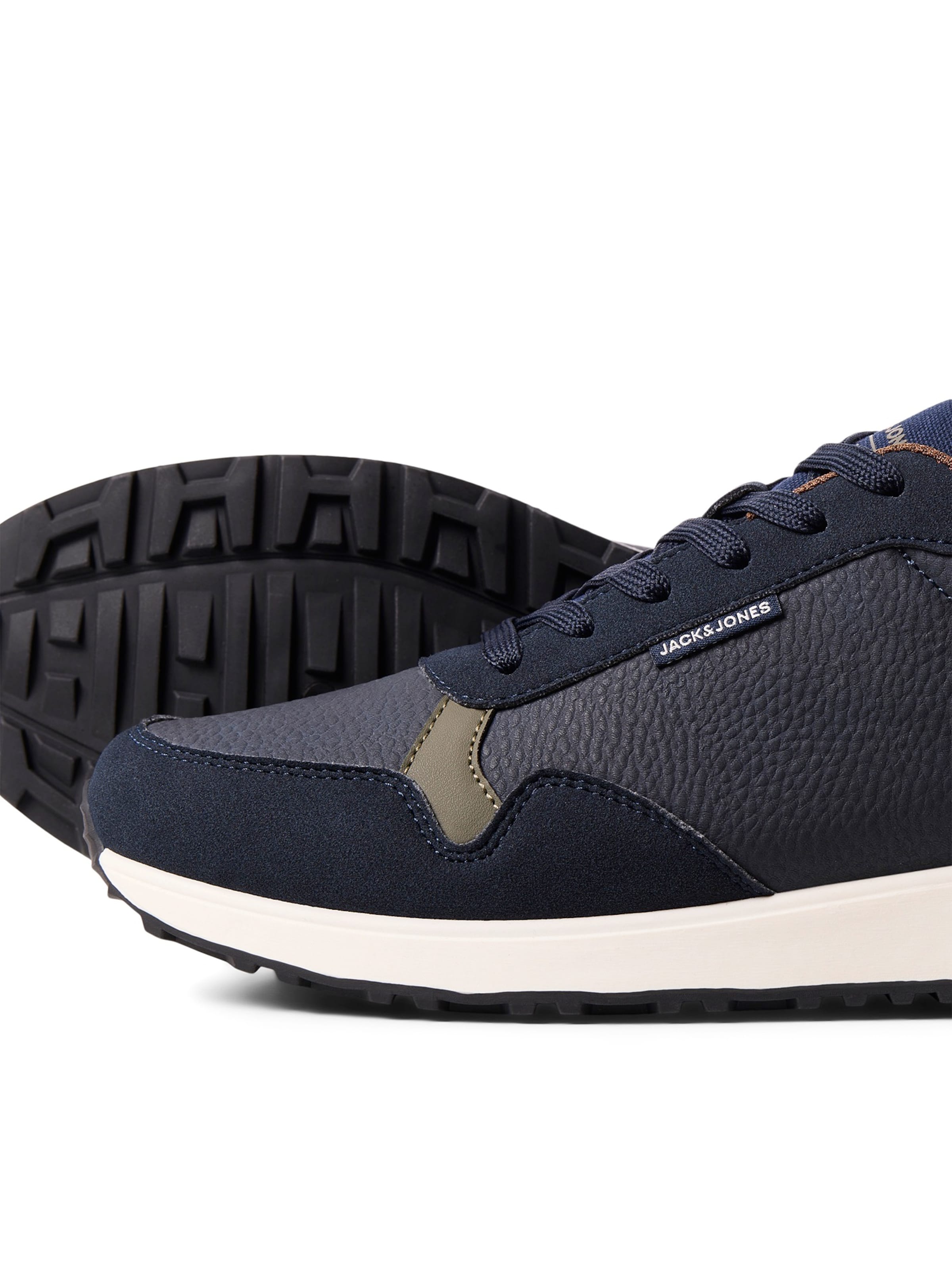 JACK & JONES Σνίκερ χαμηλό 'JFWBOWDEN' σε μπλε