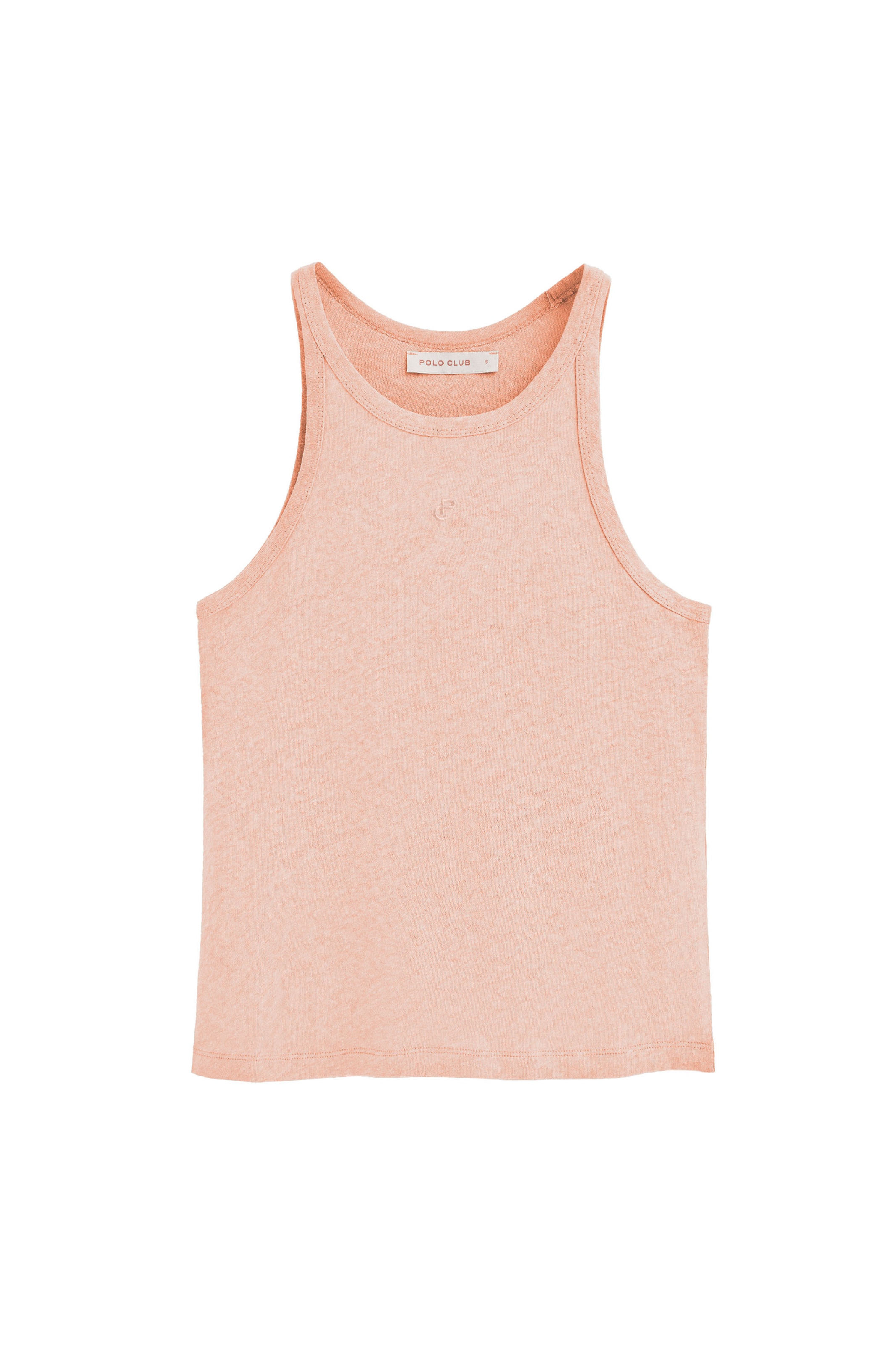 Polo Club Top in Orange: Vorderseite