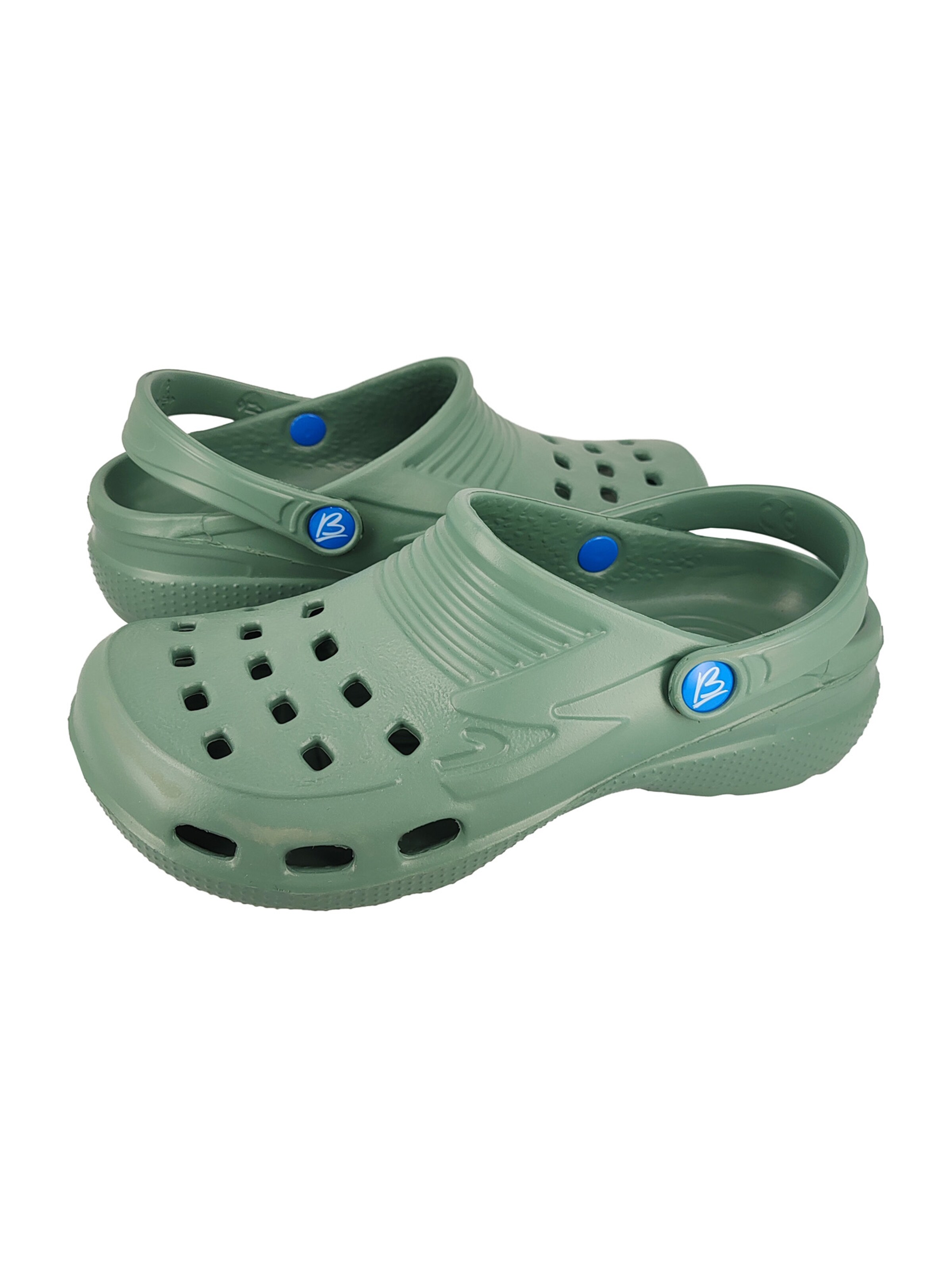 BECK - Zapatos abiertos en verde