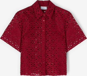 MOTIVI Blouse in Rood: voorkant