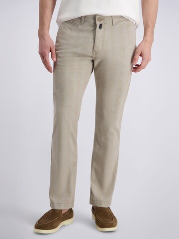 PIERRE CARDIN Regular Chino `Castres` in Beige: Vorderseite