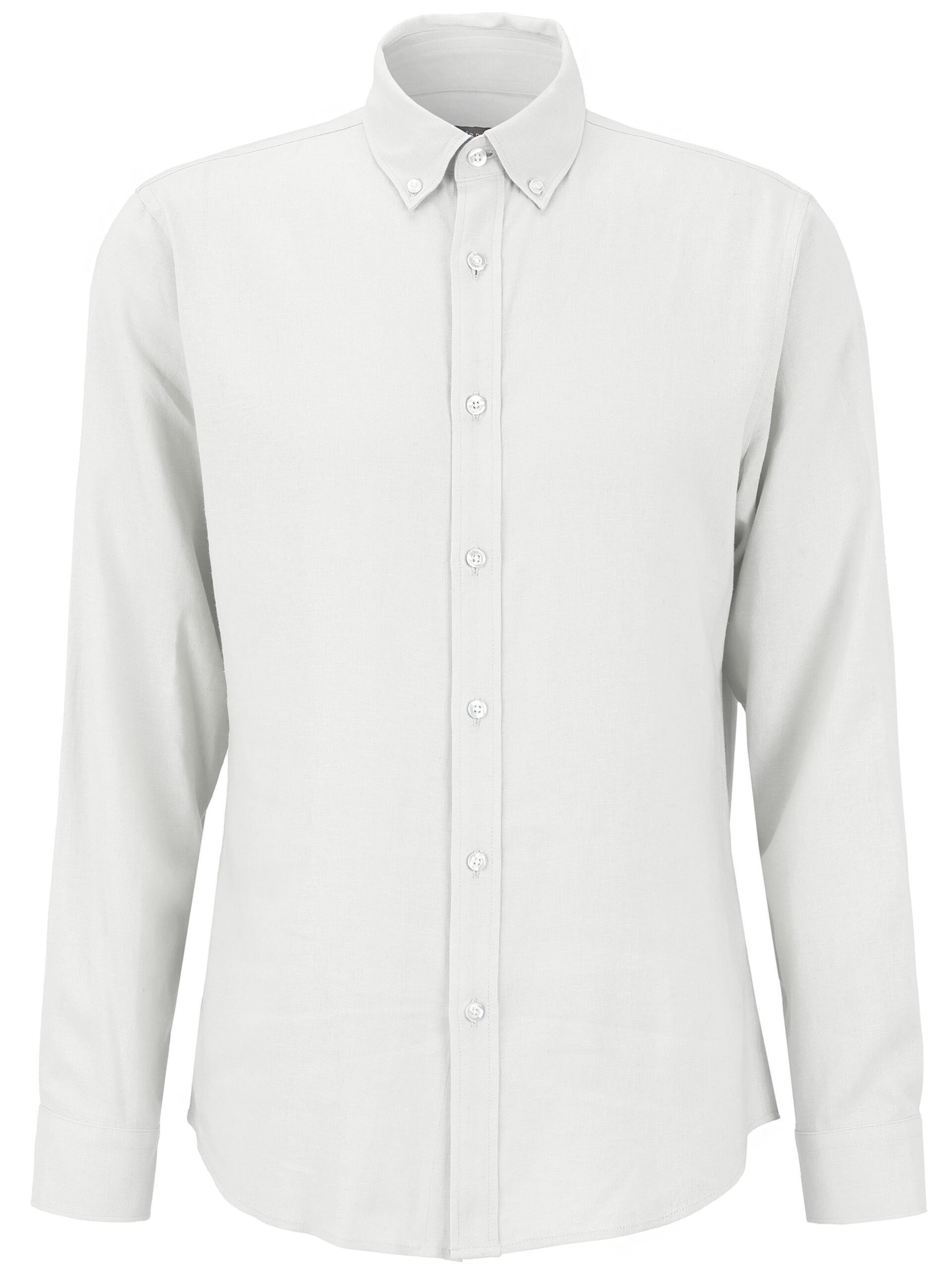 Coupe slim Chemise Steffen Klein en blanc : devant