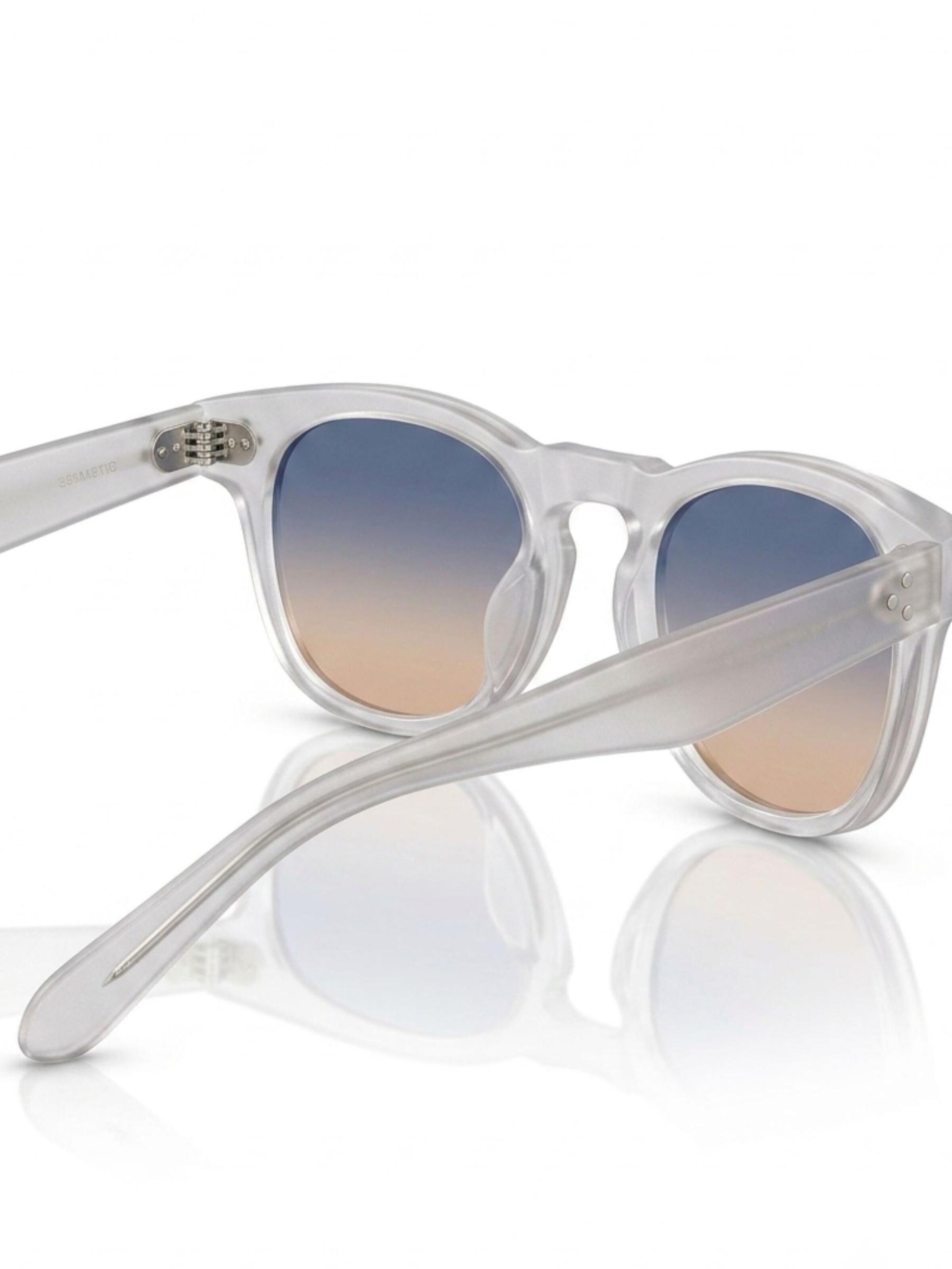 Lunettes de soleil 'The Onyx Matte Wayfarer' Maxte en gris