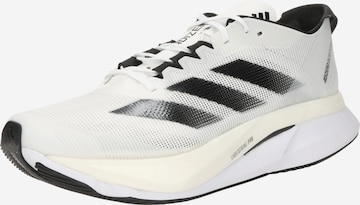 Chaussure de course 'Adizero Boston 12' ADIDAS PERFORMANCE en blanc : devant