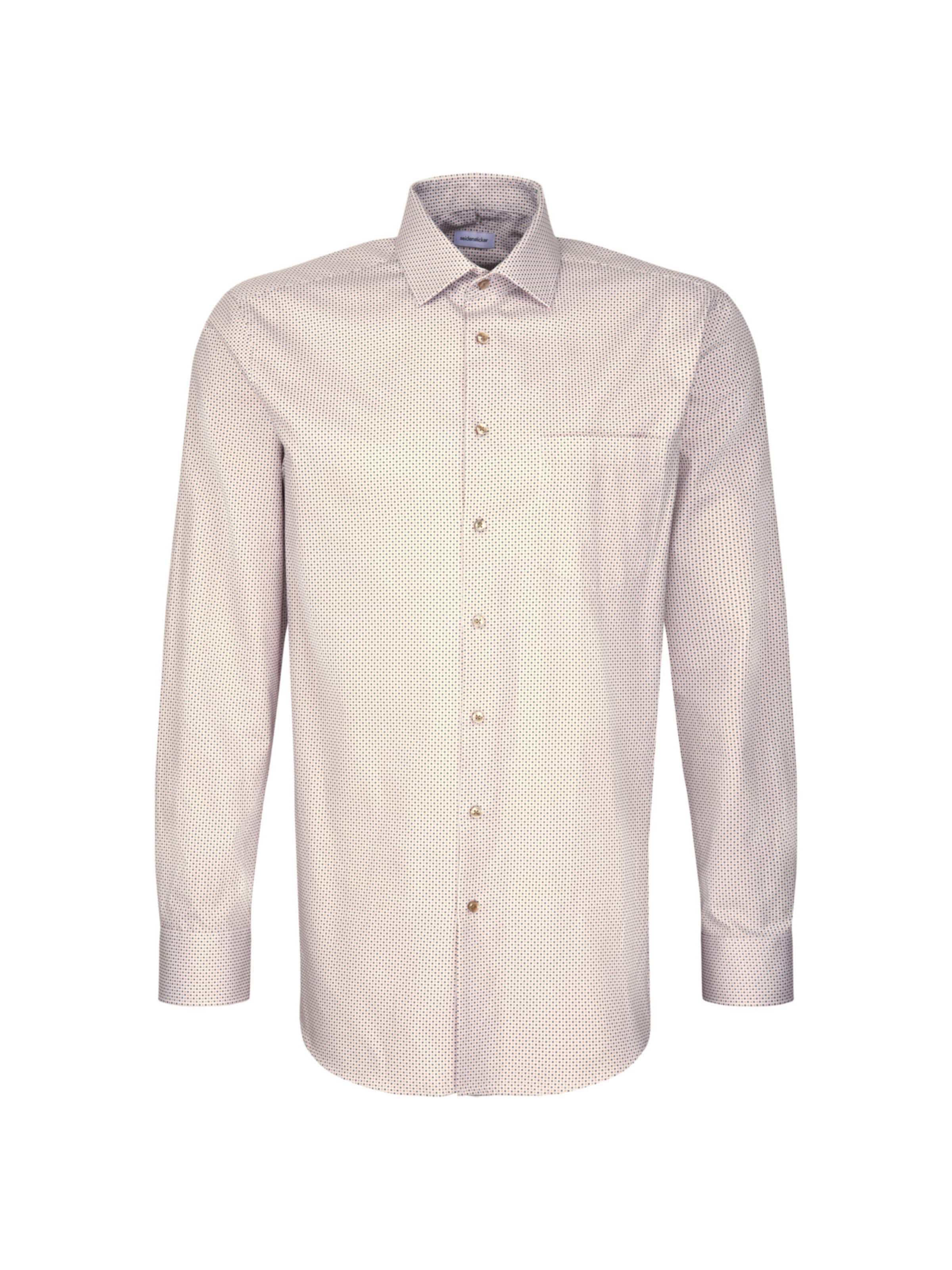 Coupe regular Chemise business 'Smart Essentials' SEIDENSTICKER en gris : devant