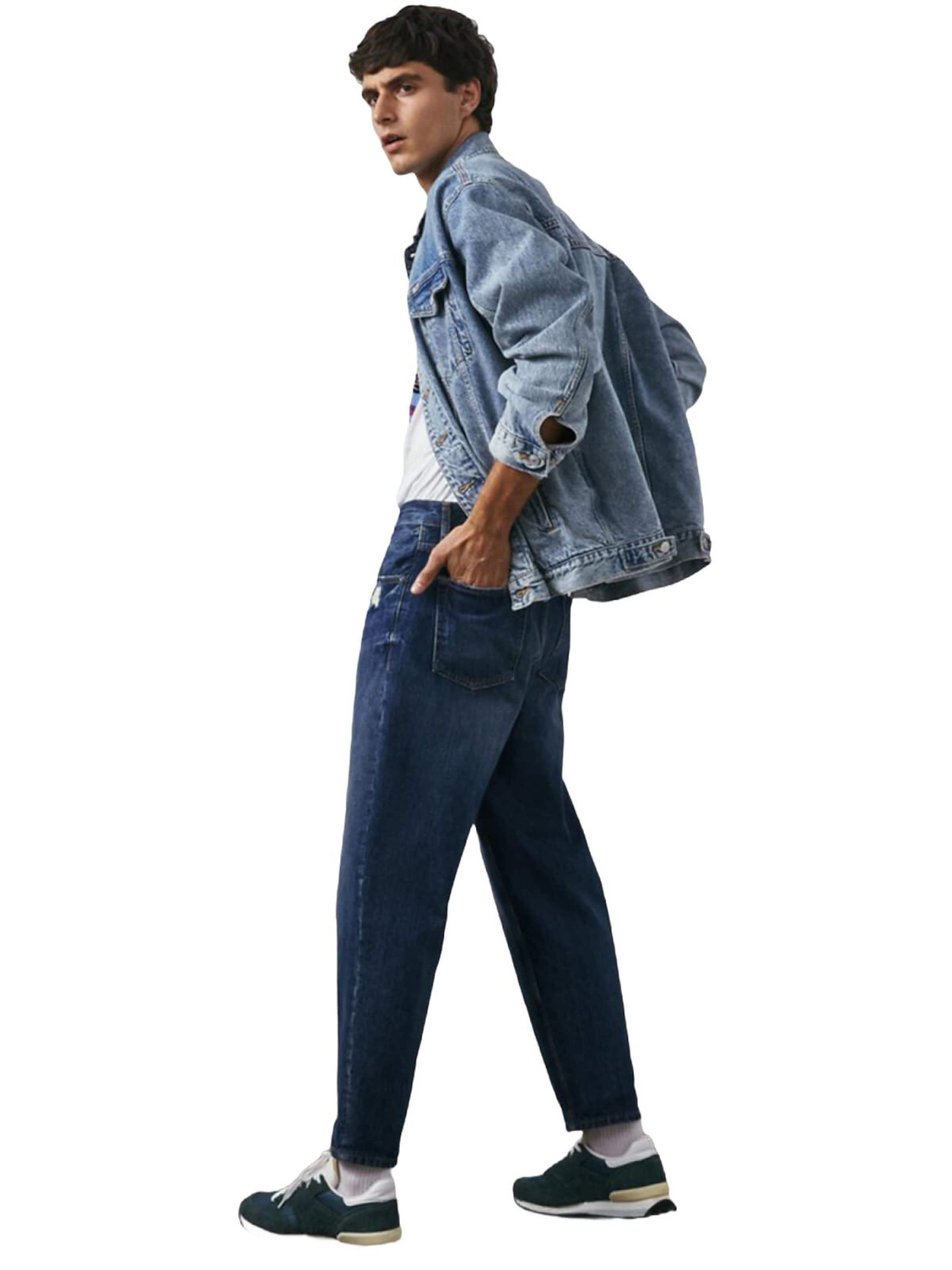 LTB Jeans - Loosefit Vaquero 'LTB Jeans Herren Julian Tapered Loose High Waist Jeanshose' en azul