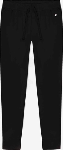 Effilé Pantalon Champion Authentic Athletic Apparel en noir : devant