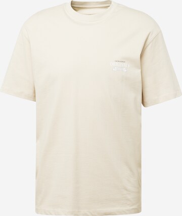 T-Shirt 'COZY' JACK & JONES en beige : devant