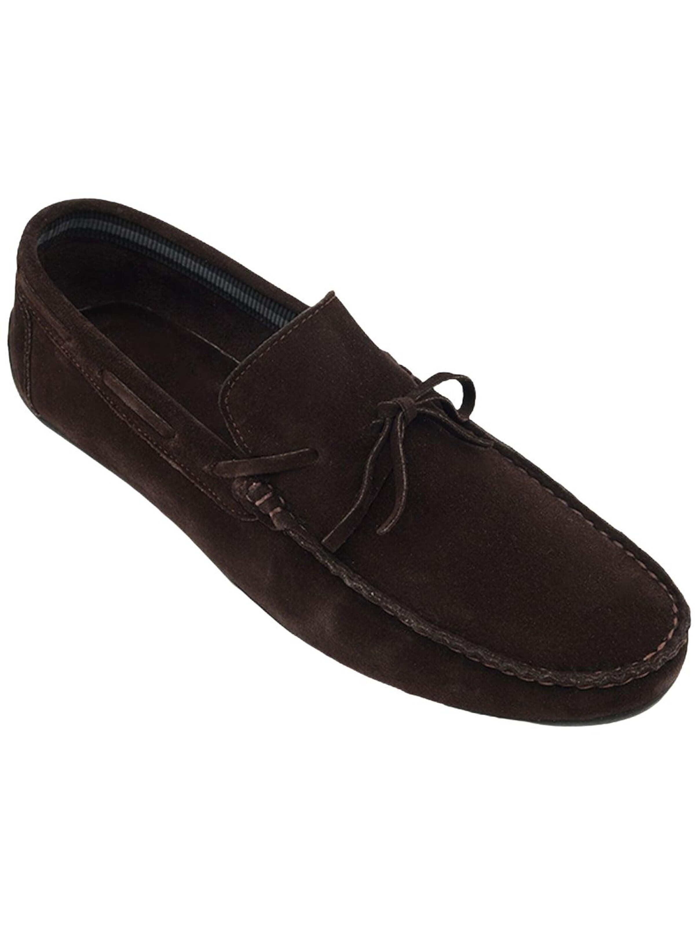 Desa Moccasins 'Slipper' in Brown: front