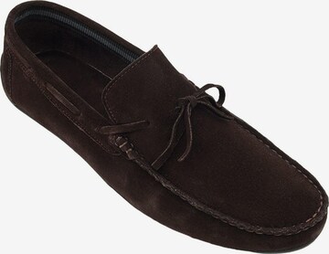 Desa Moccasins 'Slipper' in Brown: front