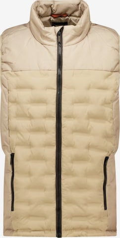 Manteau d’hiver Deeluxe en beige : devant