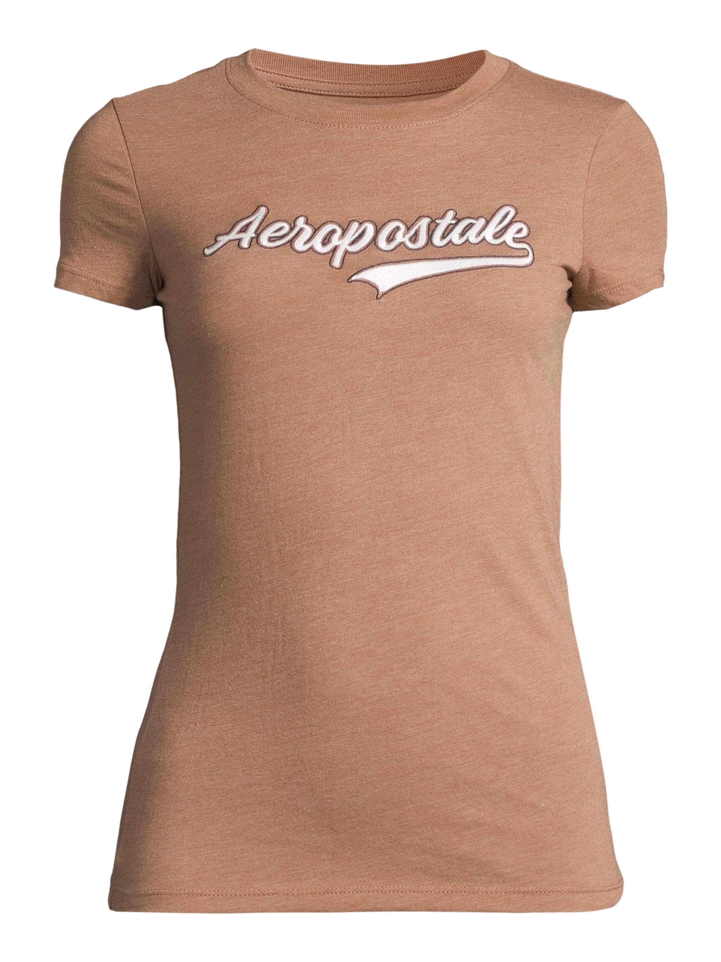 AÉROPOSTALE Shirts 'JKI SCRIPT TAIL' i beige: forside