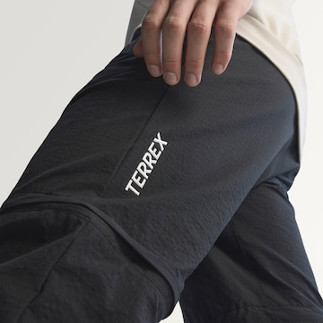 ADIDAS TERREX Tapered Outdoorbroek 'Xperior Utilitas' in Zwart
