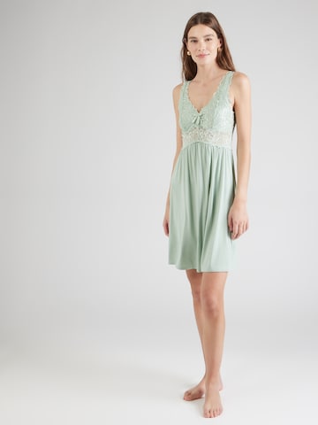Hunkemöller Nightgown 'Nora Lace' in Green: front
