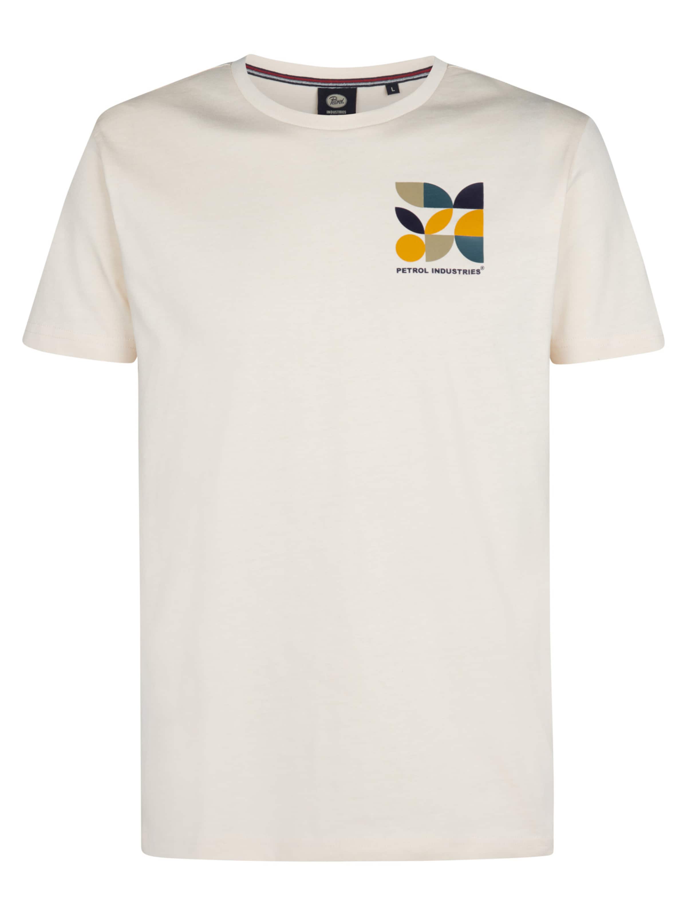 T-Shirt 'Oglala' Petrol Industries en blanc : devant