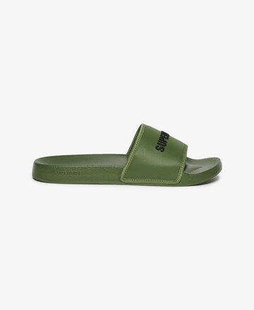 Claquettes / Tongs 'Tarp Core' Superdry en vert